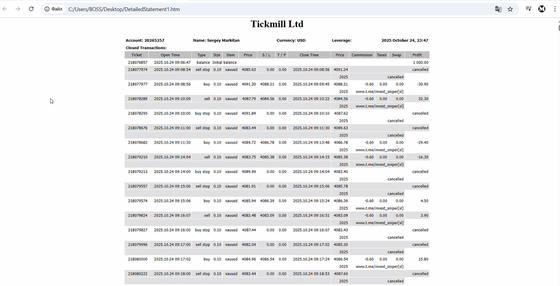 IS PI Scalper EA — один ордер на рынке — MULTI