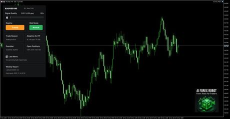 AI Forex Robot 6.1 — нейросеть по золоту — экран 3